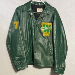 Vintage Letterman Leather Jacket